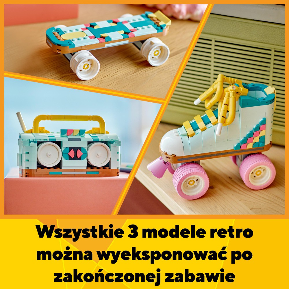 Конструктор LEGO Creator 31148 Роликовый конёк в стиле ретро 3 в 1
