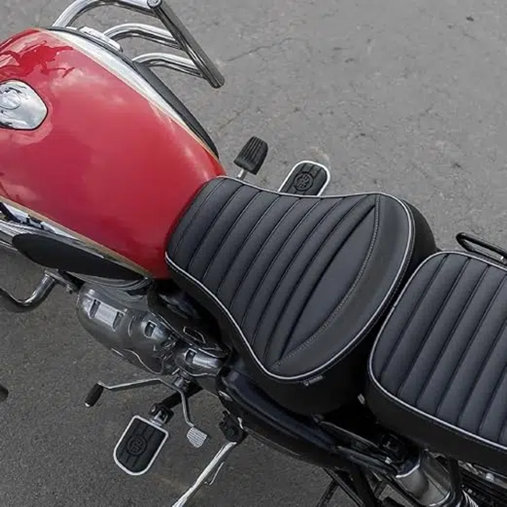 Сиденье Royal Enfield, черное Touring Rider Seat – Classic 350, KXA00069