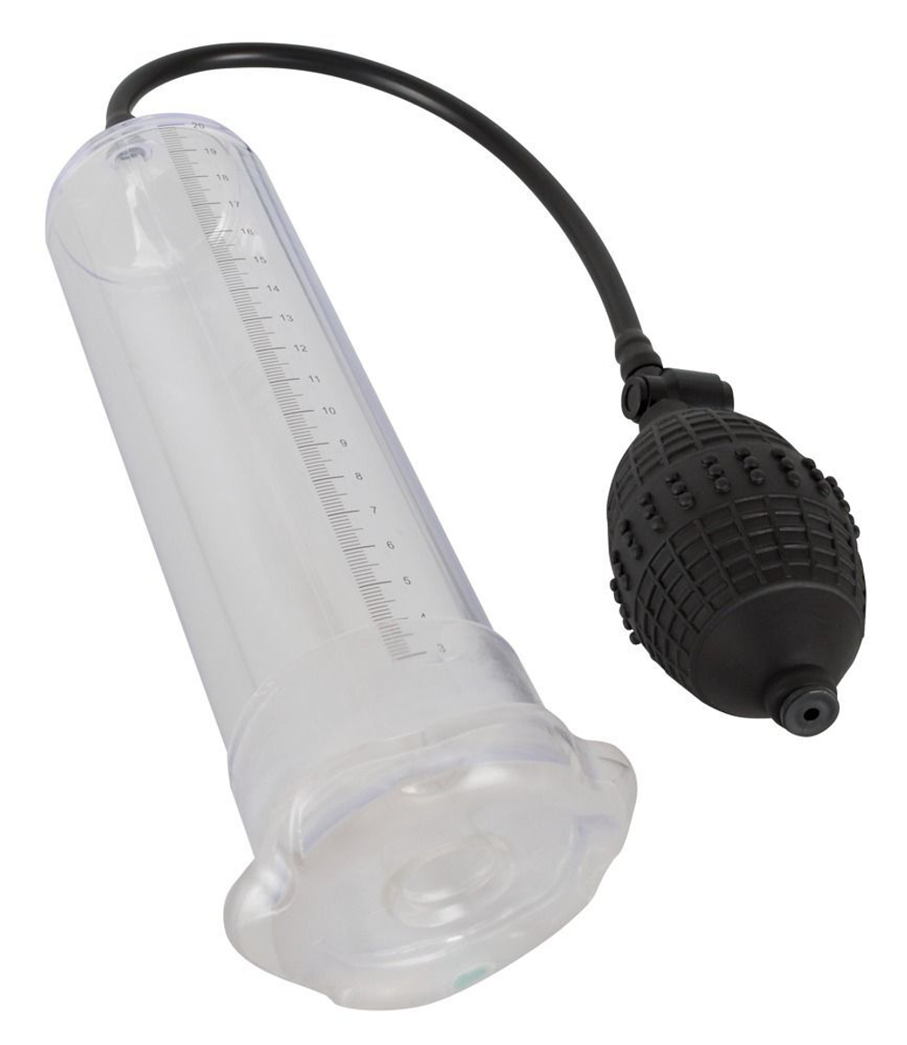 Помпа для пениса Mister Boner Starter - 21,5 см. (Цвет: прозрачный)