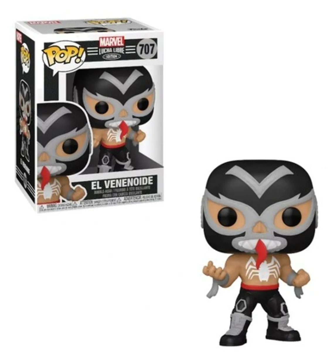 Funko POP! Marvel. Lucha Libre: El Venenoide Venom (707)