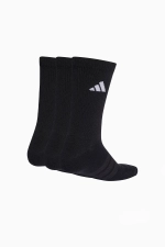 Носки adidas Cushioned Sportswear Crew 3 Pairs - черный