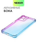 Чехол BROSCORP для Redmi Note 12 4G (арт.XM-RN12(4G)-HARD-TPU-VIOLET-BLUE )