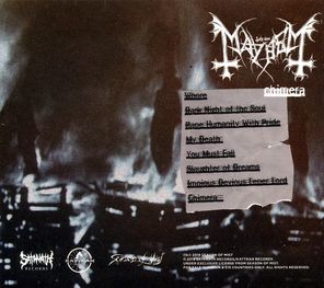 Mayhem / Chimera (RU)(CD)