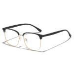 HELMER Alloy TR/Memory Plastic Square Functional Glasses Unisex