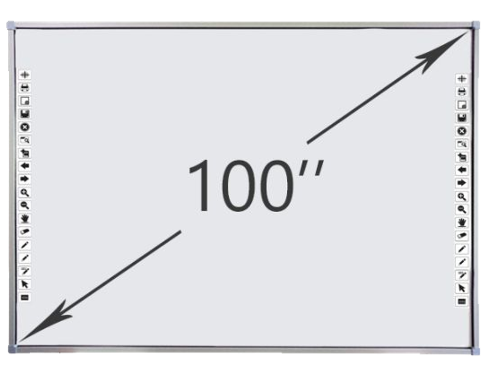 Интерактивная доска DigiTouch с диагональю 100"