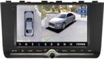Магнитола для Hyundai Creta 2 2021-2022, Solaris HC 2024+ (поддержка штатной КЗВ, рамка с крутилкой) - Teyes CC3-2K-360 монитор 9.5" 2K QLED на Android 10, Быстрая, CarPlay, 4G SIM-слот, 4 камеры в комплекте