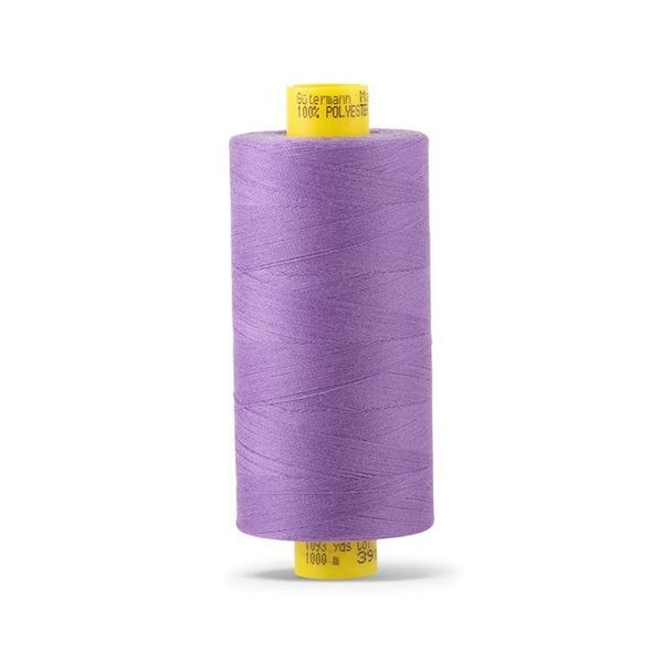 Нитка Gutermann Mara 120 (1000 метров), 1 кат., универсальная | 391 сиреневый
