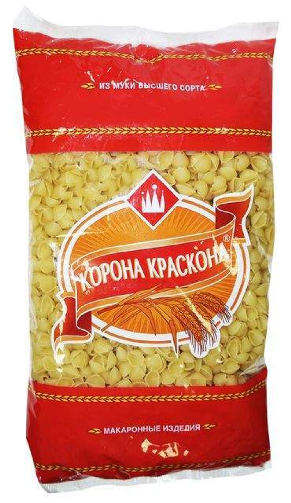 Макароны "Корона Ставрополья" Ракушки 900г