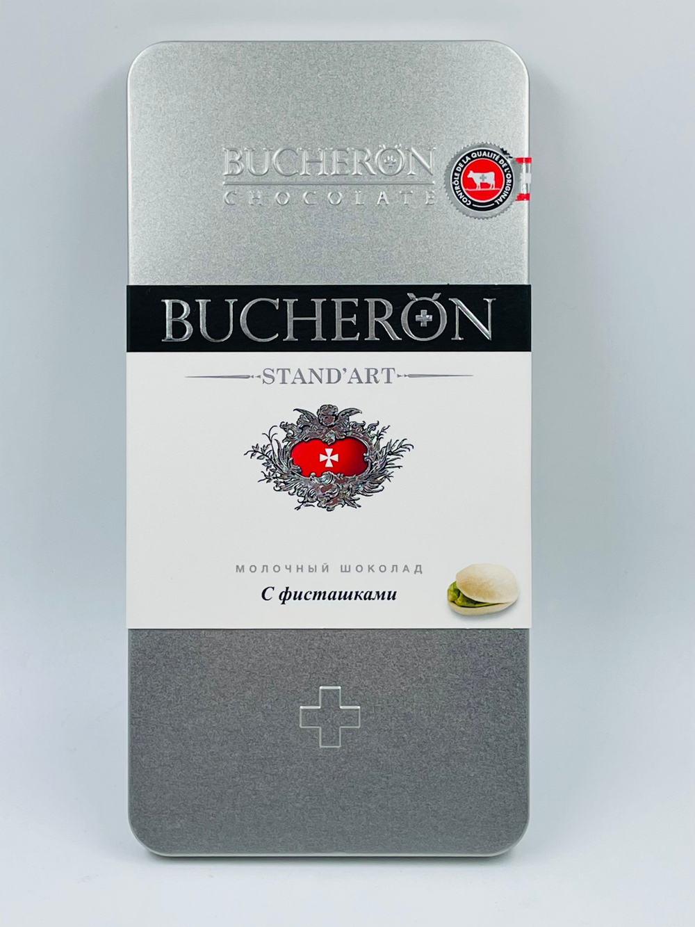 Шоколад молочный с фисташками Bucheron 100 г
