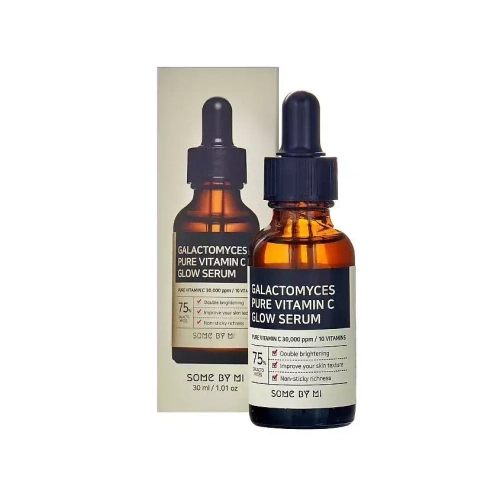 Some By Mi Сыворотка для лица с галактомисисом и витамином С - Galactomyces pure vitamin c glow serum, 30мл