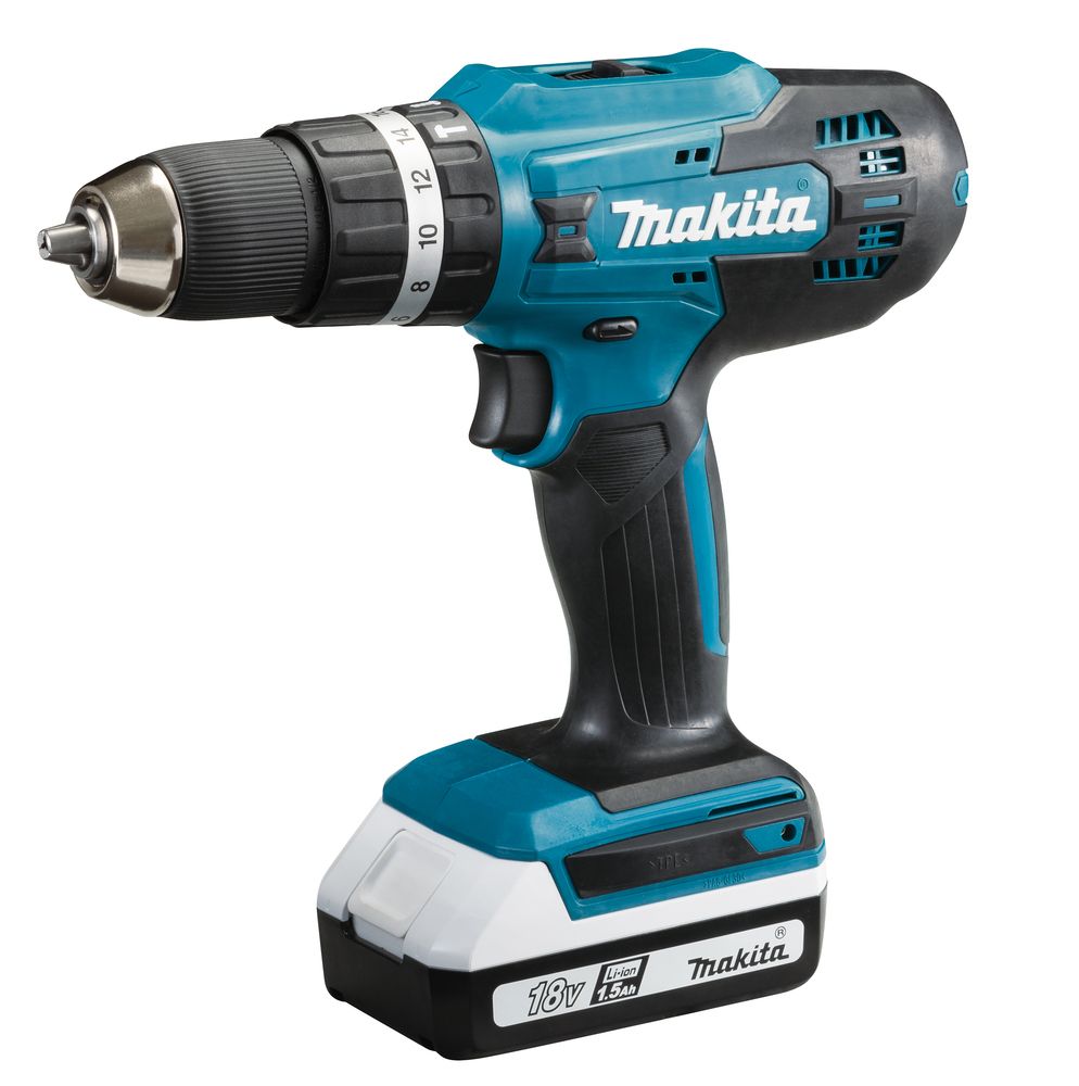 Аккумуляторная ударная дрель-шуруповерт Makita HP488DWE Аккумуляторная ударная дрель-шуруповерт Makita HP488DWE