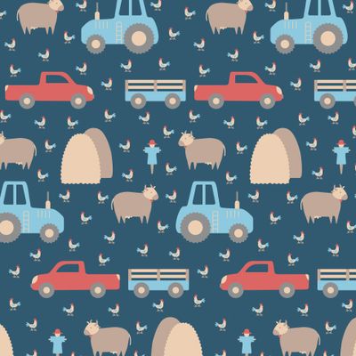 Buy kids village fabric car