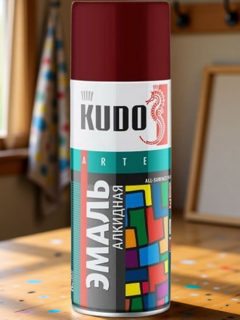 Эмаль универсальная KUDO глубоко-серая