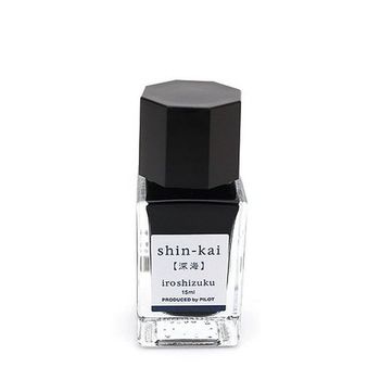 Чернила для перьевых ручек Pilot Iroshizuku Shin-kai темно-синие 15мл (INK-15-SNK)
