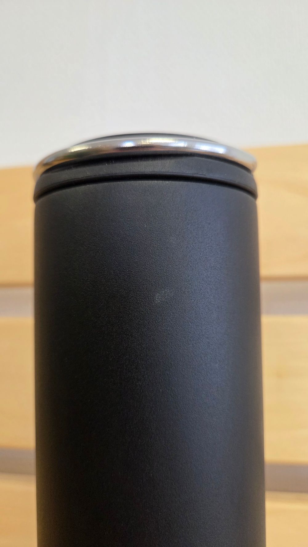 Термокружка Klean Kanteen TKWide Cafe Cap 20oz (592 мл) Black (мелкие потертости)