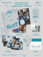 (ПРЕДЗАКАЗ) Альбом ALPHA DRIVE ONE - UNBREAKABLE : BEAST 2nd Mini Album CALENDAR Version