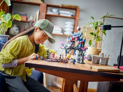 Конструктор LEGO Ninjago 71813 Теневое додзё Волчьей Маски