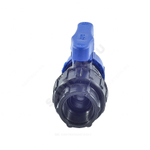 Кран шаровой компрессионный ПЭ Дн 20х1/2" ВР Ру10 RTP (РосТурПласт) 14392