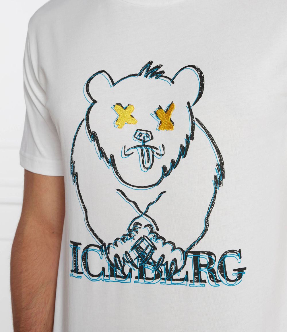 Футболка Iceberg - белый(242 I1P F019 6306)