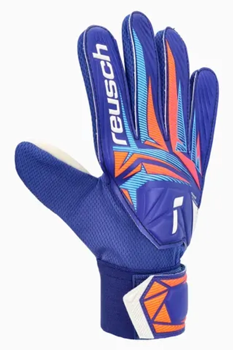Вратарские перчатки Reusch Attrakt Starter Solid Junior - синий