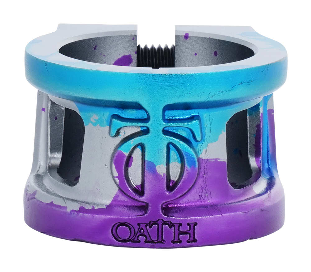 Зажим для трюкового самоката Oath Cage v2 HIC (синий / фиолетовый)