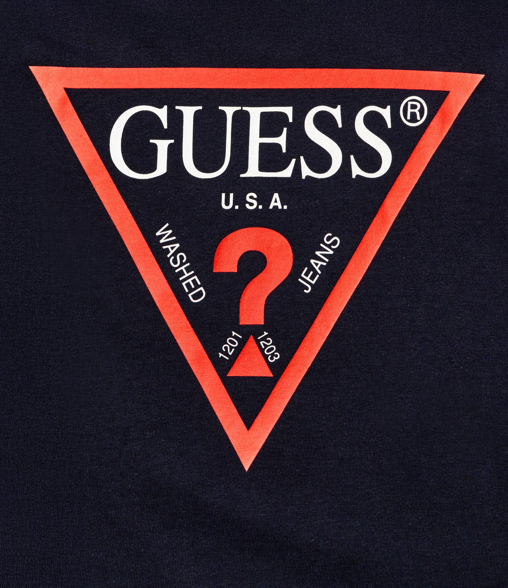Лонгслив Guess - темно-синий(N84I24 K8HM0)