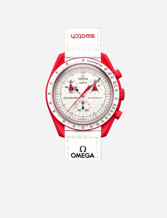 Наручные часы OMEGA x Swatch Moonswatch Mars