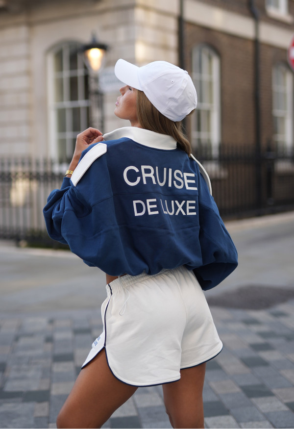 Бомбер «Cruise de Luxe» синий