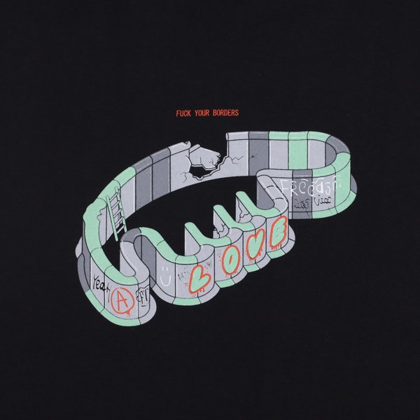 Футболка Anteater Tee 382 Wall (black) артикул: - купить в магазине Дайс