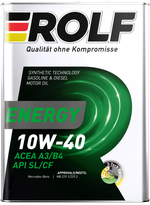 Rolf Energy 10W-40 A3/B4 SL/CF, 4 л