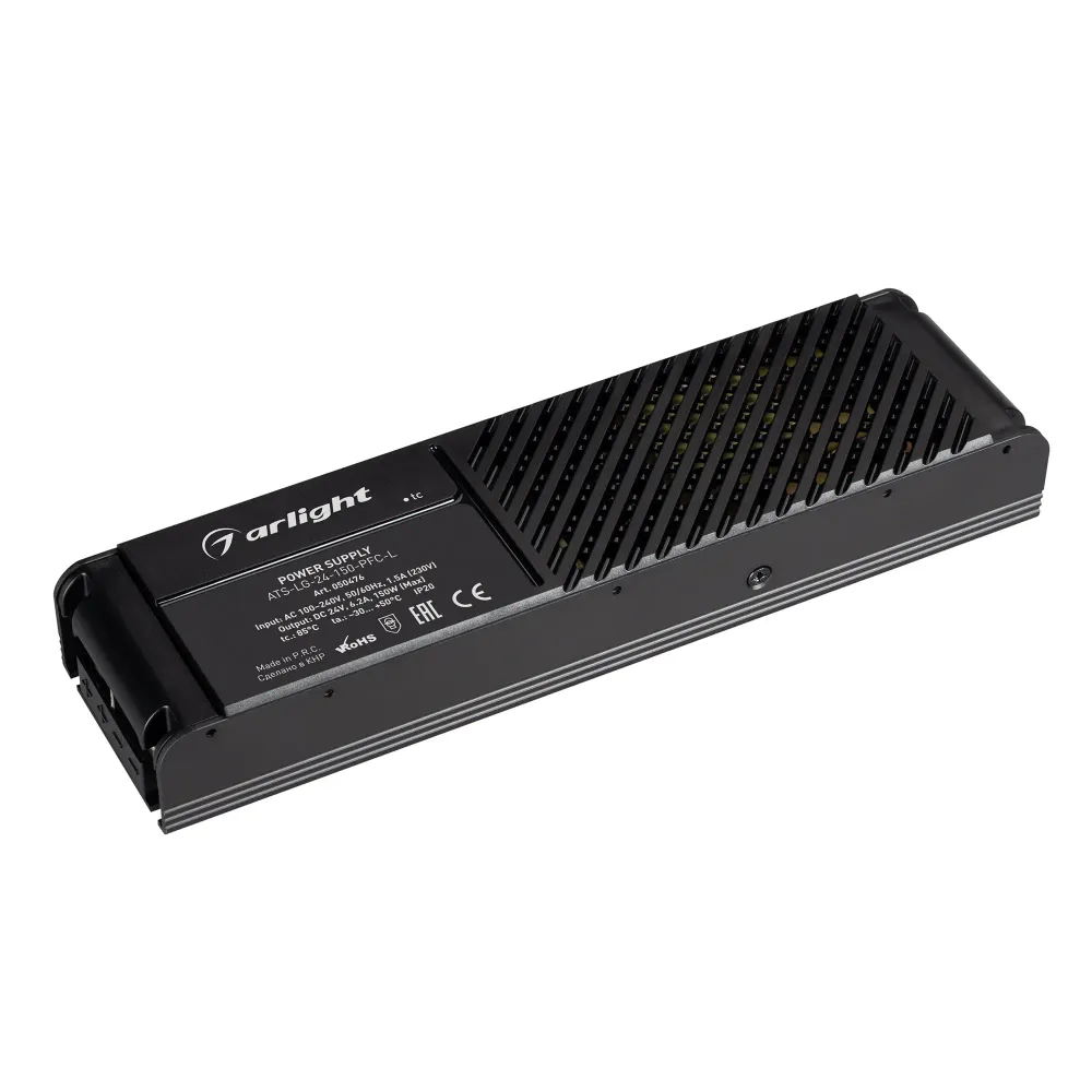 Блок питания ATS-LG-24-150-PFC-L (24V, 6.2A, 150W) (Arlight, IP20 Сетка, 5 лет) Блок питания ATS-LG-24-150-PFC-L (24V, 6.2A, 150W) (Arlight, IP20 Сетка, 5 лет)