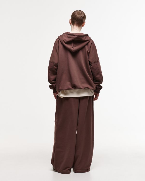 Брюки Baggy Trousers Logo French Roast - фото 4