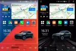 Магнитола в 10" рамку с вертикальным монитором в стиле "Тесла" - Canbox H-Line Android 10, Быстрая, CarPlay, 4G SIM-слот
