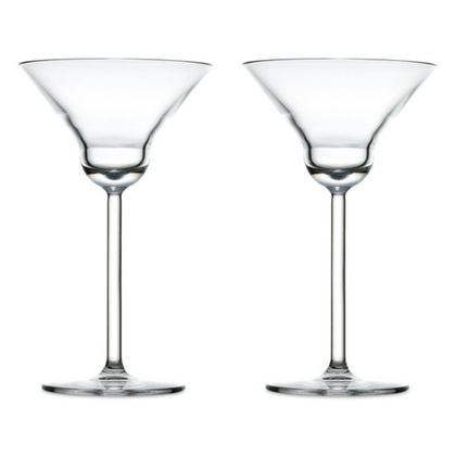 Набор бокалов для мартини 2шт 190мл Nude Glass Винтаж