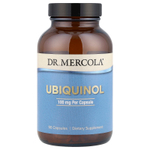 Dr. Mercola, убихинол, 100 мг, 90 капсул