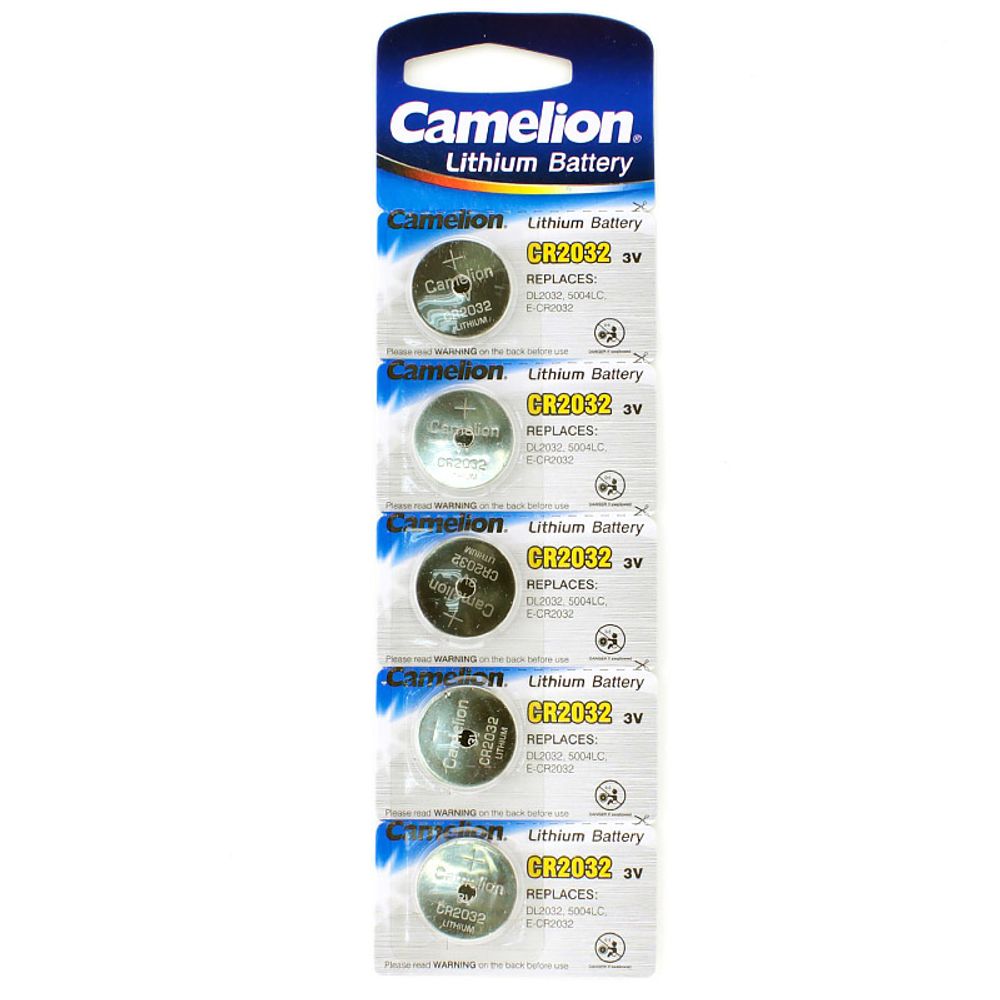 Батарейки Camelion CR2032 BL-52032-BP5 3V