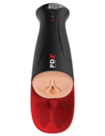 Мастурбатор в колбе с вибрацией Fuck-O-Matic Pro XL Pipedream RD55221PD