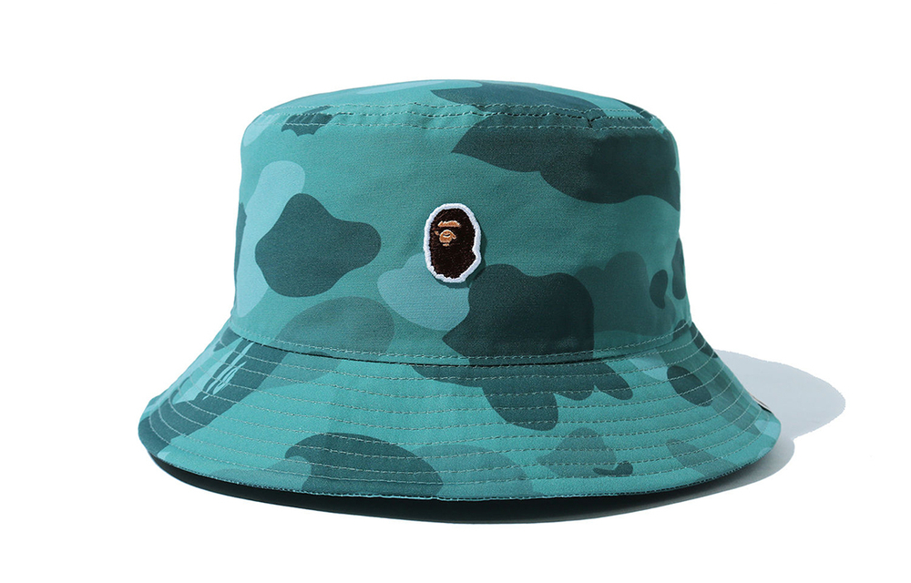 A Bathing Ape Color Camo Панама Fw23 синий
