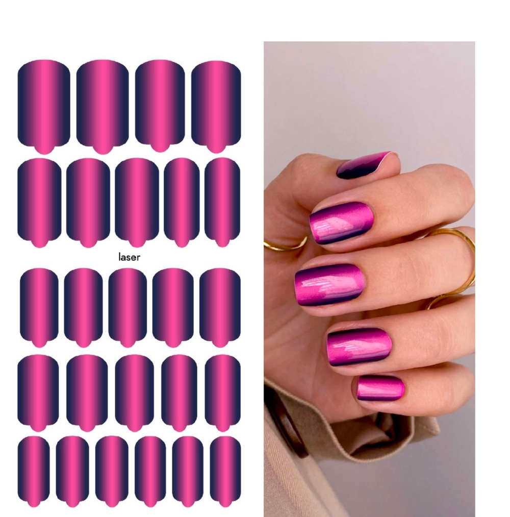 Плёнки для педикюра by provocative nails laser