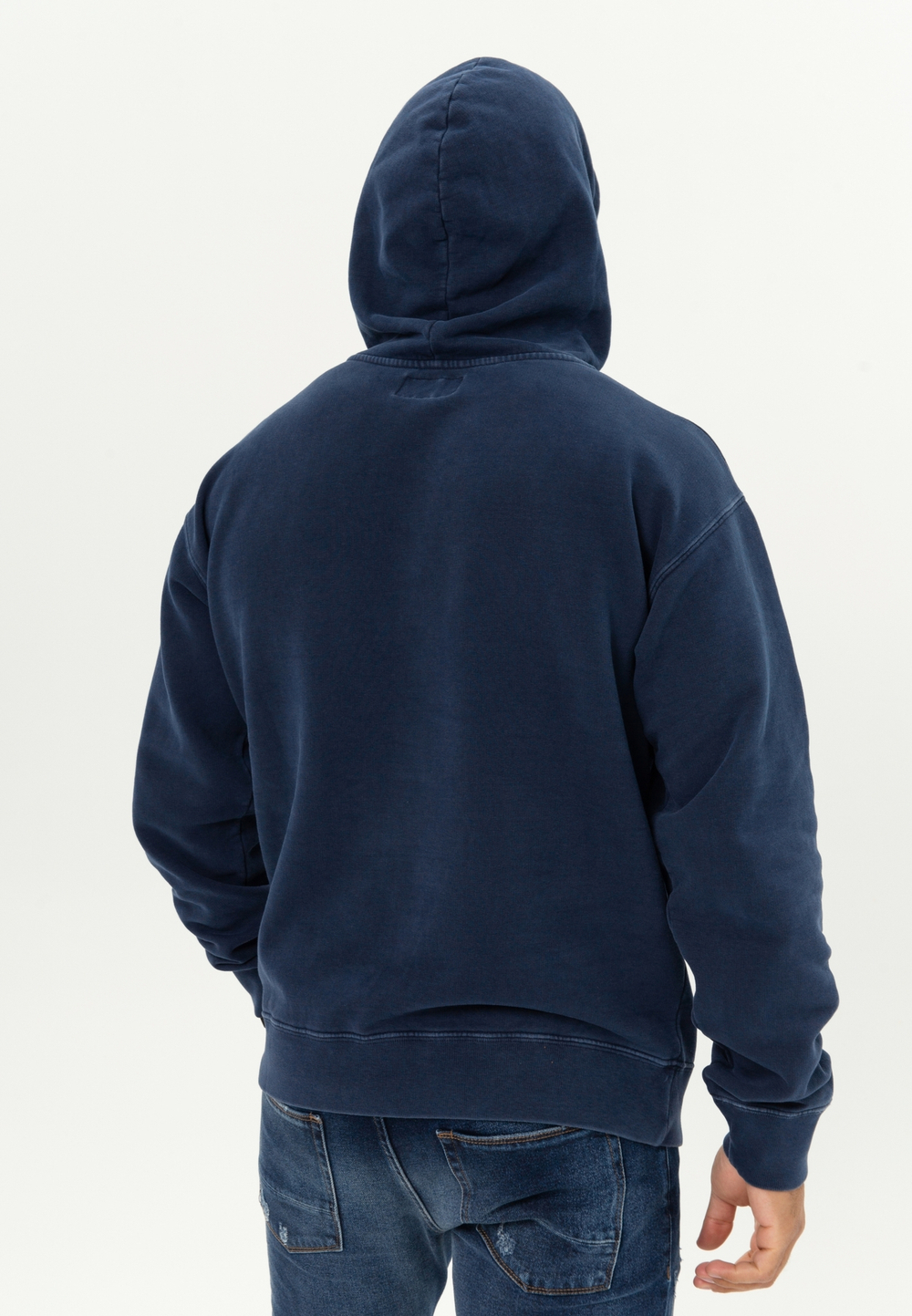 Худи Bowery NYC "Black Tiger" Blue Print