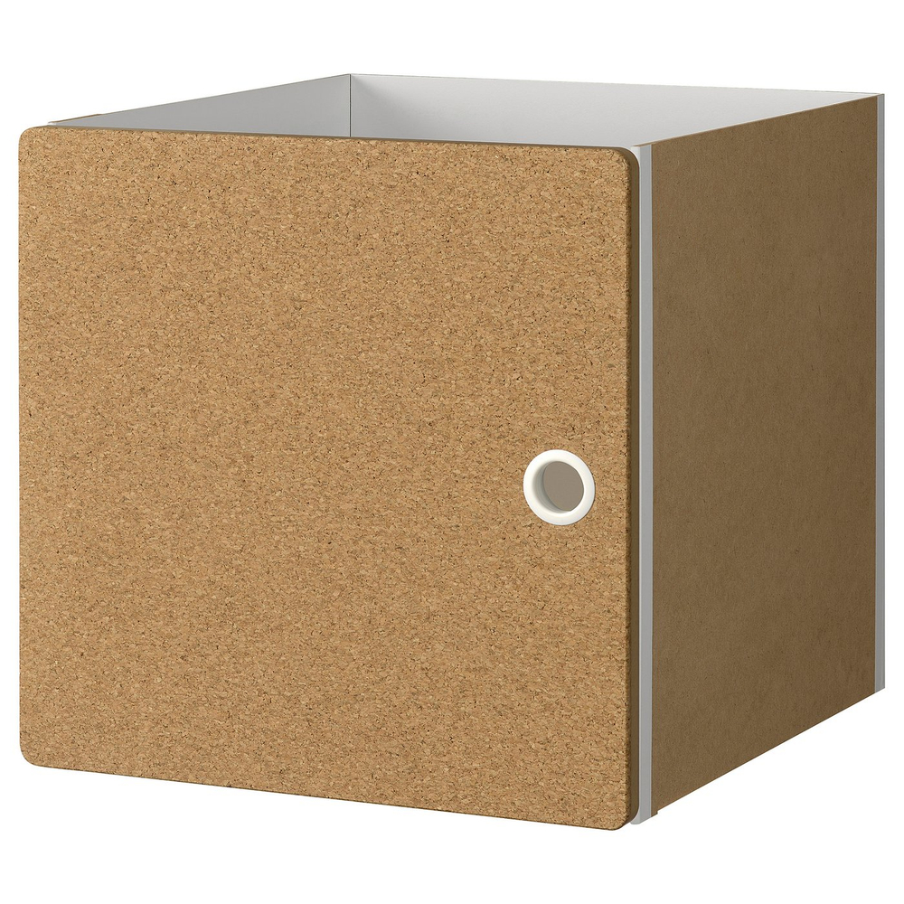 IKEA KALLAX  (ИКЕА КАЛЛАКС)  -  Вставка с дверцей - пробка 33x33 см