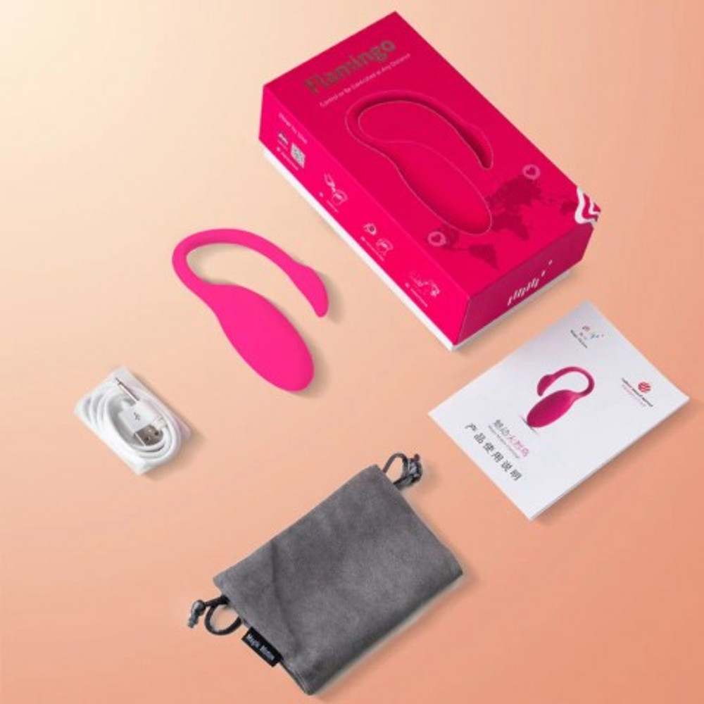 Вибратор Magic Motion Flamingo Pro розовый