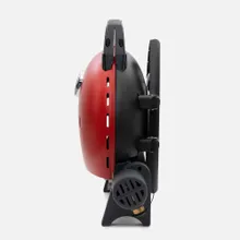 Портативный газовый гриль O-GRILL 500MT bicolor black-red + адаптер А, 1 горелка