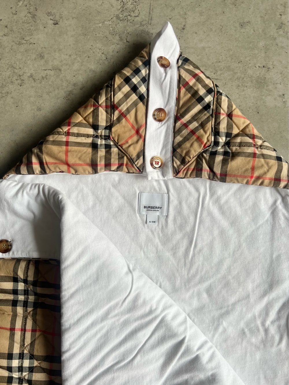 Конверт Burberry, 0-6 месяцев, оригинал