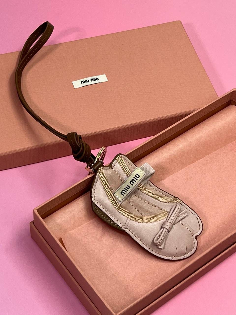 Брелок для сумки MIU MIU