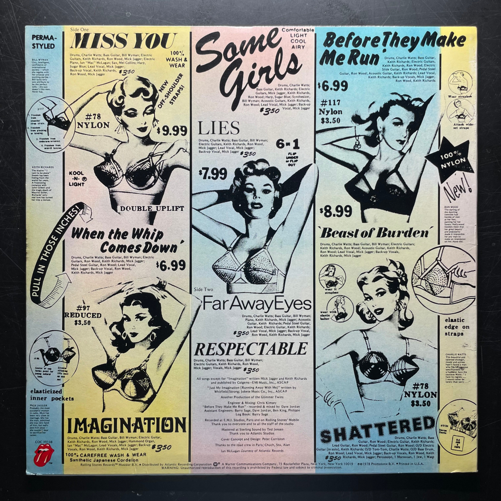 The Rolling Stones – Some Girls (США 1978г.)