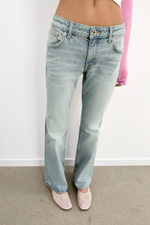 ДЖИНСЫ TRF BOOTCUT С НИЗКОЙ ПОСАДКОЙ — ZARA