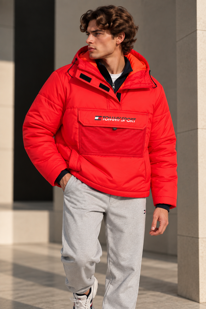 Новая утепленная куртка Tommy Sport, XS