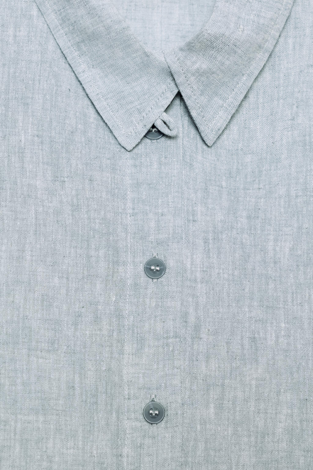 РУБАШКА ИЗ СМЕСОВОГО ЛЬНА — ZW COLLECTION — ZARA