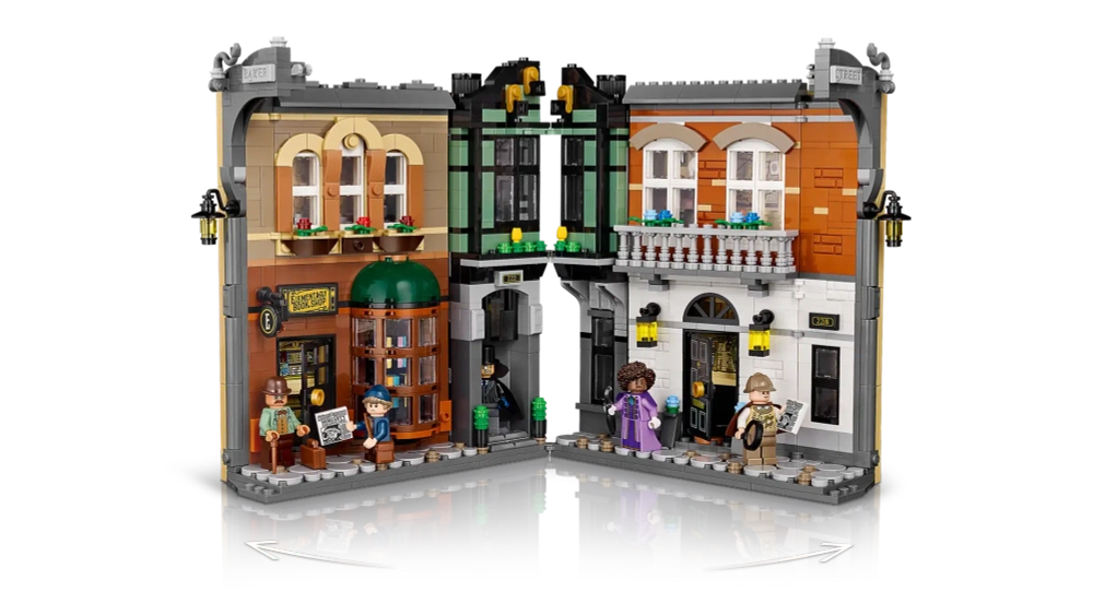 Конструктор LEGO Icons 10351 Шерлок Холмс: книжный уголок